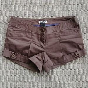 Sexy Kenzie Girl Khaki Brown-Green Shorts Sz 5